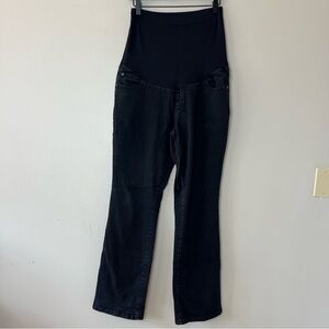 Sonoma Full Panel Black Boot Cut Maternity Jeans 14 Maternity